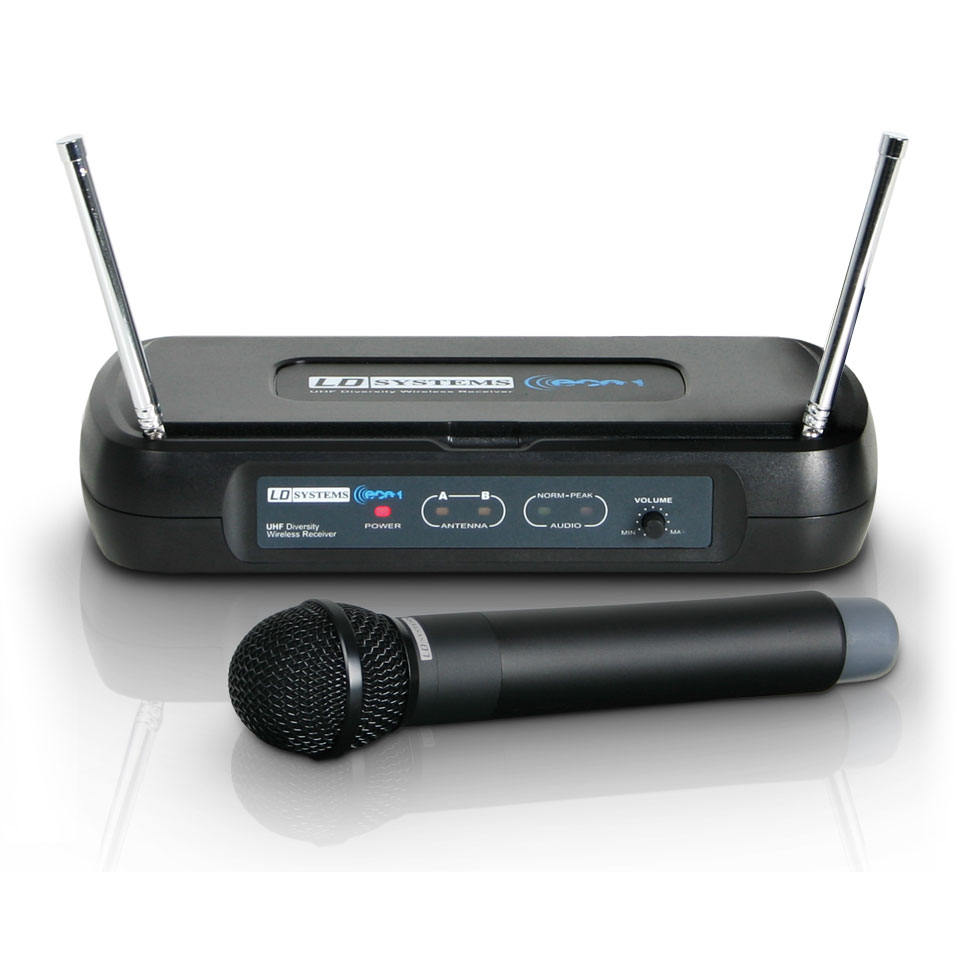 LD Systems ECO 2 HHD 4 - Wireless Microphone System with Dynamic Handheld Microphone LD Systems ECO 2 HHD 4 - Wireless Microphone System with Dynamic Handheld Microphone Радиомикрофоны